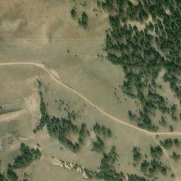 Satellite imagery of N 53 — NGS KK0219 — Elbert County, US, US