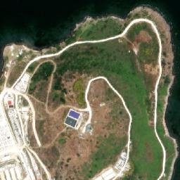 Satellite imagery of Ákra Asfalí, GR