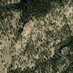 Satellite imagery of China Wall, US