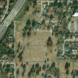 Satellite imagery of KANSAS CITY RAD STA KCKN MAST — NGS KE1160, US