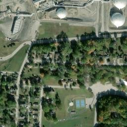 Satellite imagery of T 218 RESET — NGS KE0105 — Sugar Creek, US, US