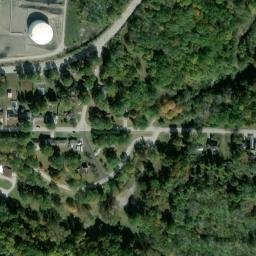 Satellite imagery of T 218 RESET — NGS KE0105 — Sugar Creek, US, US