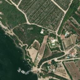 Satellite imagery of Punta Trettu, IT