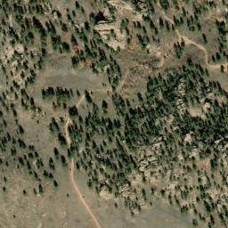 Satellite imagery of China Wall, US