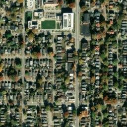 Satellite imagery of KANSAS CITY ST PETERS CH SPIRE — NGS KE1147, US