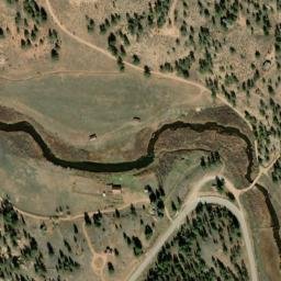 Satellite imagery of Redskin Claims Mine, US