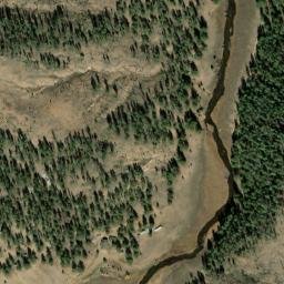 Satellite imagery of Tarryall Creek Mine, US