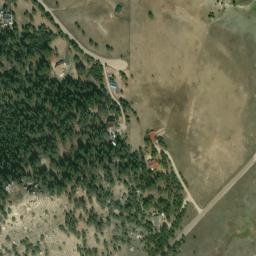 Satellite imagery of DIVIDE — NGS KK1646 — El Paso County, US, US