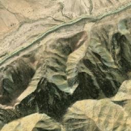 Satellite imagery of Khrebet Kyurendag, TM