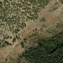 Satellite imagery of Blue-green Lode Number Two Mine, US
