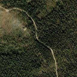Satellite imagery of Blue-green Lode Number Two Mine, US