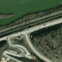Satellite imagery of WY 63=JO 1011 — NGS KE1723 — Shawnee, US, US