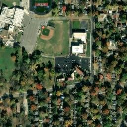 Satellite imagery of ROELAND PARK RAD STA KMBZ MAST — NGS KE1143 — Westwood, US, US