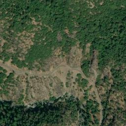 Satellite imagery of End of the World, US