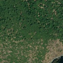 Satellite imagery of End of the World, US