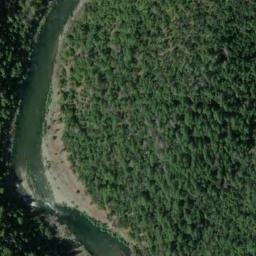 Satellite imagery of Sore Finger Point, US