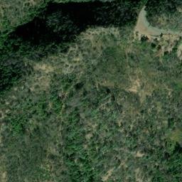 Satellite imagery of California, US