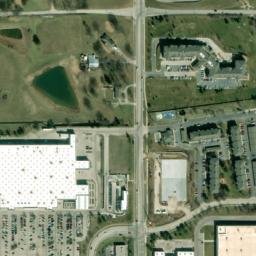 Satellite imagery of E 372 — NGS KE1092 — Shawnee, US, US