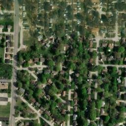 Satellite imagery of RAYTOWN PRESB CH CROSS — NGS KE1387, US