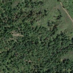 Satellite imagery of McAllister Ridge, US