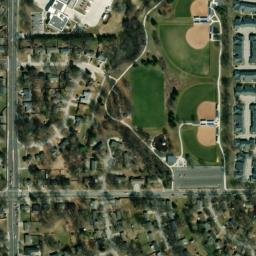 Satellite imagery of B 372 — NGS KE1095 — Shawnee, US, US