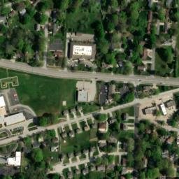 Satellite imagery of RAYTOWN PRESB CH CROSS — NGS KE1387, US
