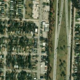 Satellite imagery of KANSAS CITY BLENHEIM SCH STACK — NGS JE1945, US