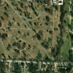 Satellite imagery of KANSAS CITY ST JOHNS SEM CHIM — NGS JE1943, US