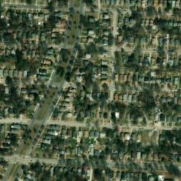 Satellite imagery of KANSAS CITY BLENHEIM SCH STACK — NGS JE1945, US