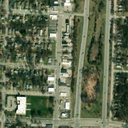 Satellite imagery of KANSAS CITY BLENHEIM SCH STACK — NGS JE1945, US