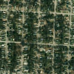 Satellite imagery of KANSAS CITY BLENHEIM SCH STACK — NGS JE1945, US