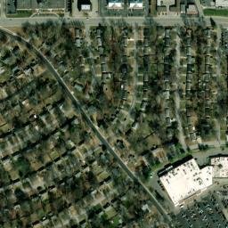 2304 W 76th St Prairie Village KS Satellite Map