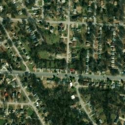 Satellite imagery of KANSAS CITY ST JOHNS SEM CHIM — NGS JE1943, US