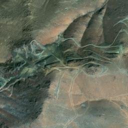 Satellite imagery of Copper Ridge Mine, US