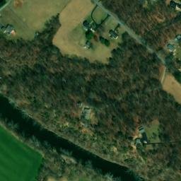 Satellite imagery of Sandy Hook, US