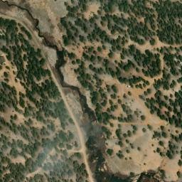 Satellite imagery of Teller Pegmatite Mine, US