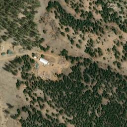 Satellite imagery of Teller Pegmatite Mine, US