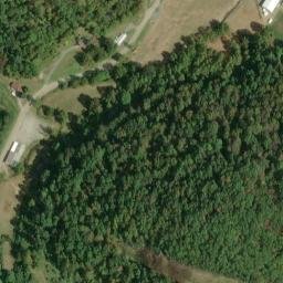 Satellite imagery of V 8 — NGS HX1460 — Gilmer County, US, US