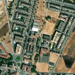 Satellite imagery of Albarregas Roman bridge, ES