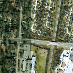 Satellite imagery of KANSAS CITY HICKMAN MILLS TANK — NGS JE1951, US