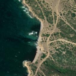 Satellite imagery of Punta Perda Rosa, IT