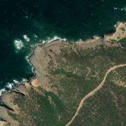 Satellite imagery of Punta Perda Rosa, IT