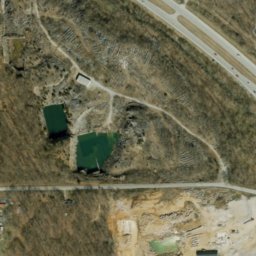 Satellite imagery of P M and B Quarry, US