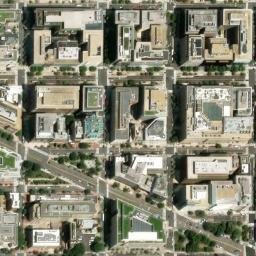 Satellite imagery of Rush Barracks (historical), US