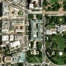 Satellite imagery of Rush Barracks (historical), US