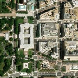 Satellite imagery of Benjamin Franklin Postal Station, US
