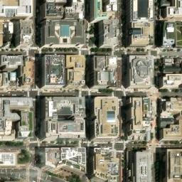 Satellite imagery of Benjamin Franklin Postal Station, US