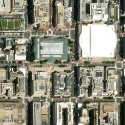 Satellite imagery of Benjamin Franklin Postal Station, US