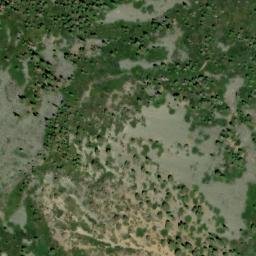 Satellite imagery of Cathedral Peak, US