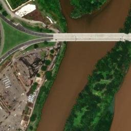 Satellite imagery of Tete Du Pont, US